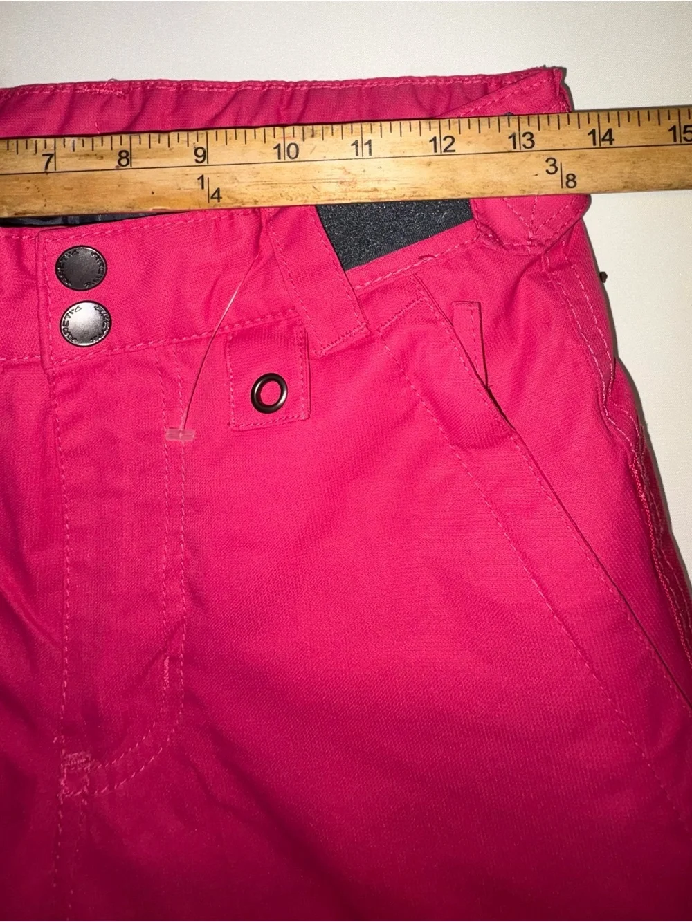 Arctix Kids Snow Pants with Reinforced Knees and Seat in fuchsia medium - Picture 10 of 12